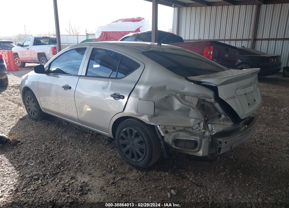2019 NISSAN VERSA 1.6 S+ VIN: 3N1CN7AP8KL846615