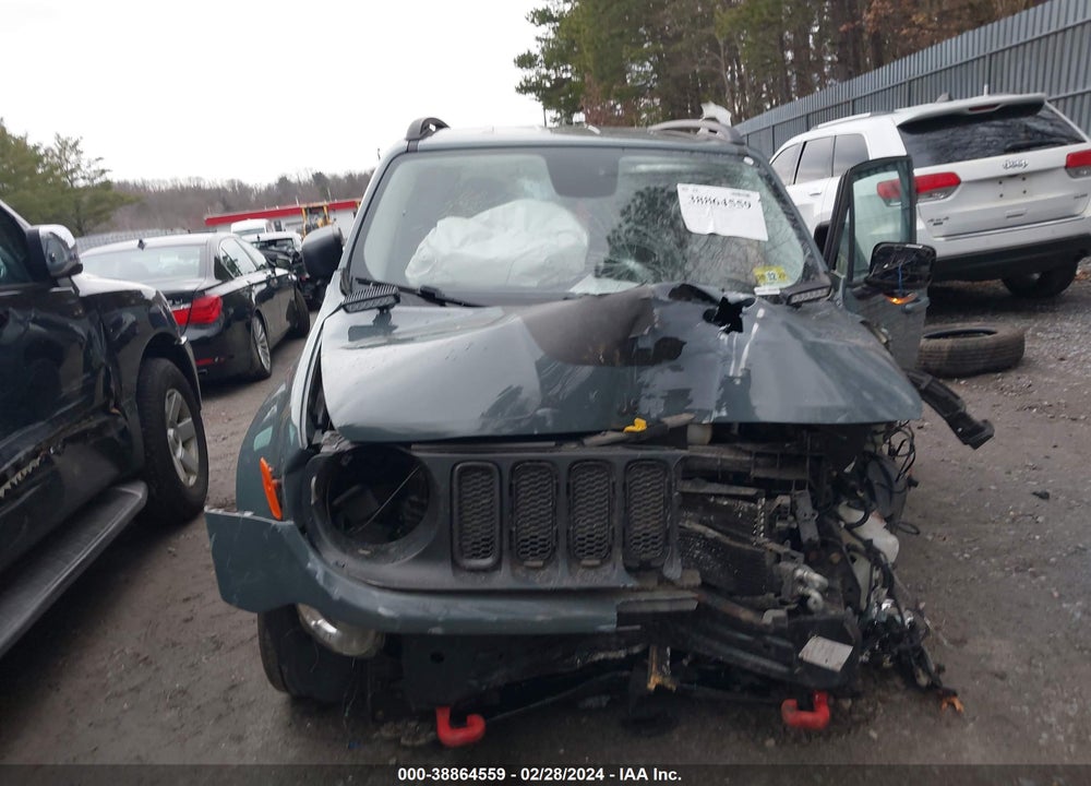 2016 JEEP RENEGADE TRAILHAWK VIN: ZACCJBCT0GPD34223