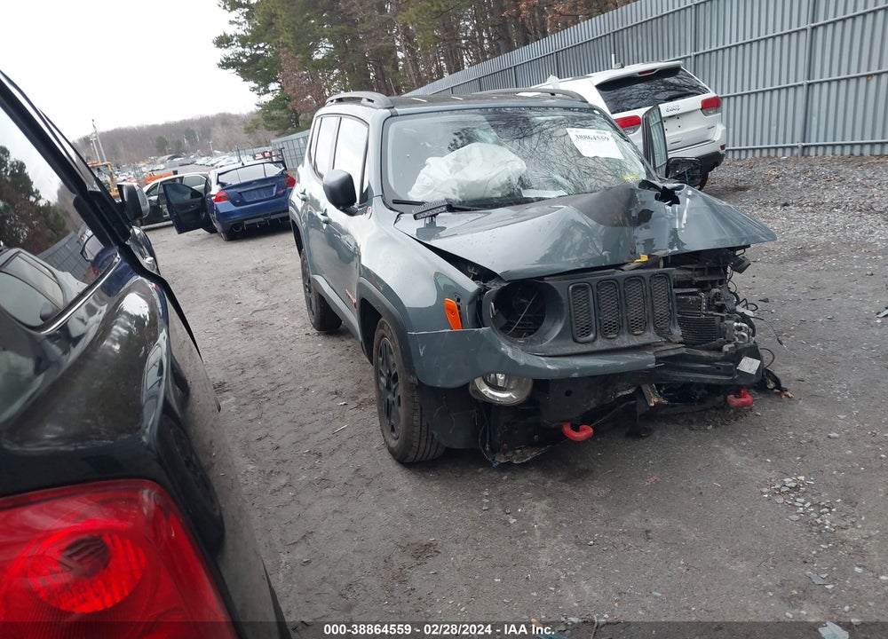 2016 JEEP RENEGADE TRAILHAWK VIN: ZACCJBCT0GPD34223