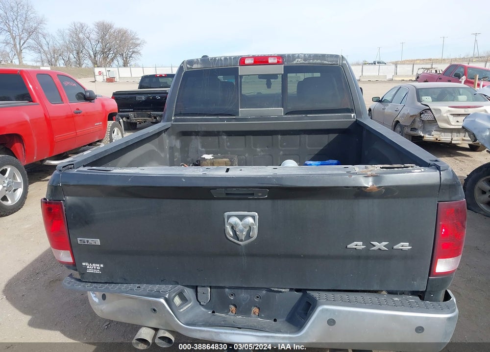 2013 RAM 1500 SLT VIN: 1C6RR7LT1DS697112