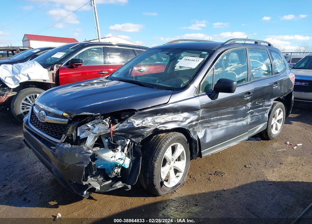 2015 SUBARU FORESTER 2.5I VIN: JF2SJABC8FH571976