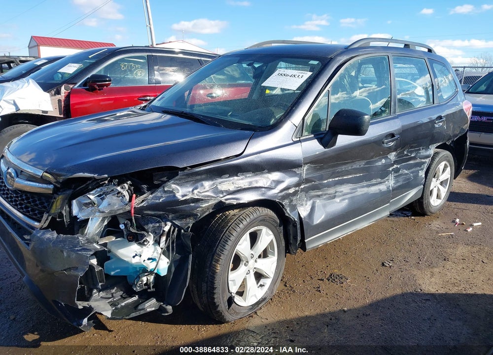 2015 SUBARU FORESTER 2.5I VIN: JF2SJABC8FH571976