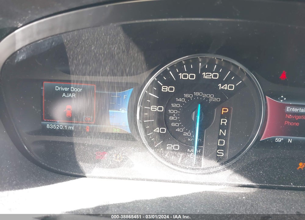 2014 FORD EDGE SEL VIN: 2FMDK4JC0EBA45534