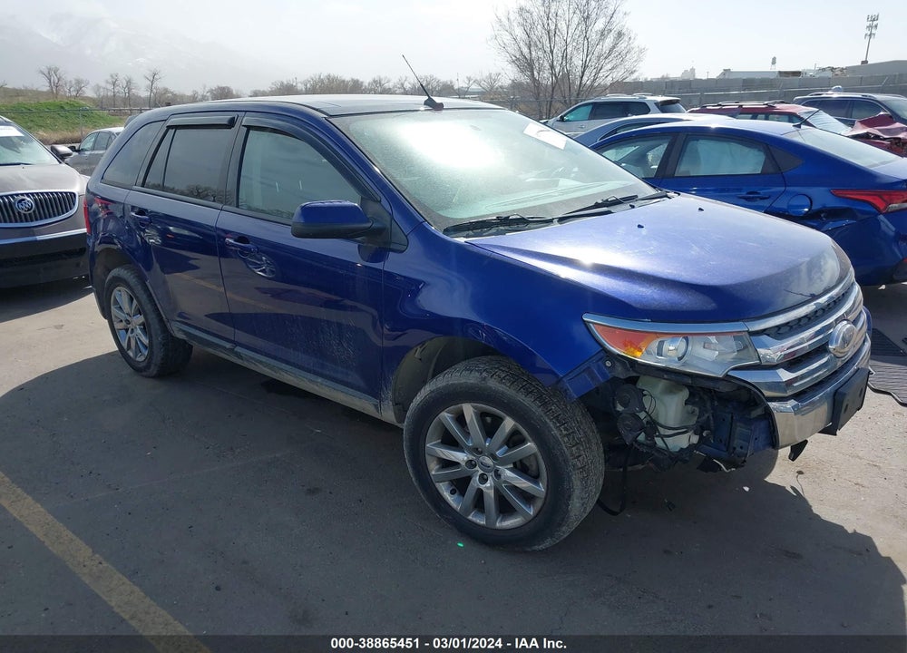 2014 FORD EDGE SEL VIN: 2FMDK4JC0EBA45534