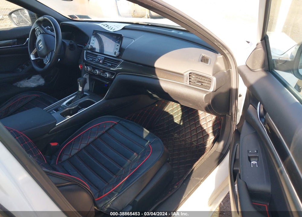 2022 HONDA ACCORD SPORT VIN: 1HGCV1F3XNA118808