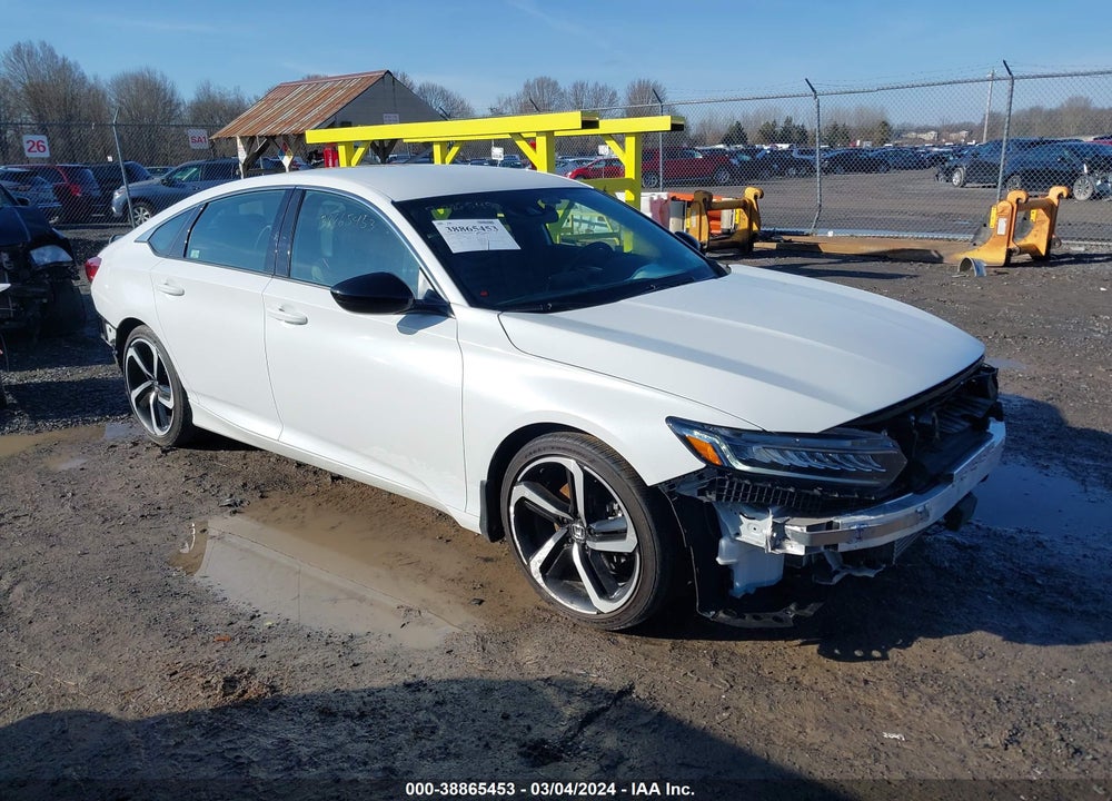 2022 HONDA ACCORD SPORT VIN: 1HGCV1F3XNA118808