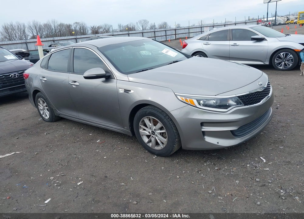 2016 KIA OPTIMA LX VIN: 5XXGT4L37GG116582