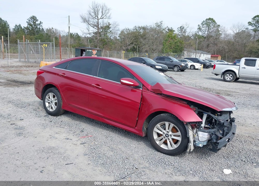 2014 HYUNDAI SONATA GLS VIN: 5NPEB4AC0EH904151