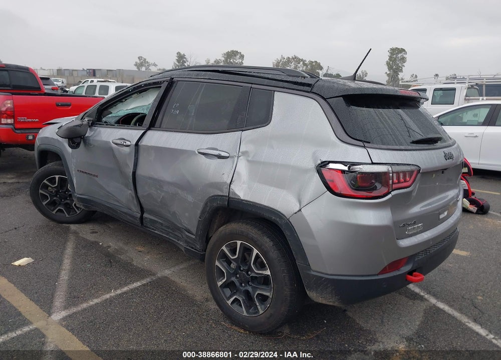 2021 JEEP COMPASS TRAILHAWK 4X4 VIN: 3C4NJDDB5MT564824