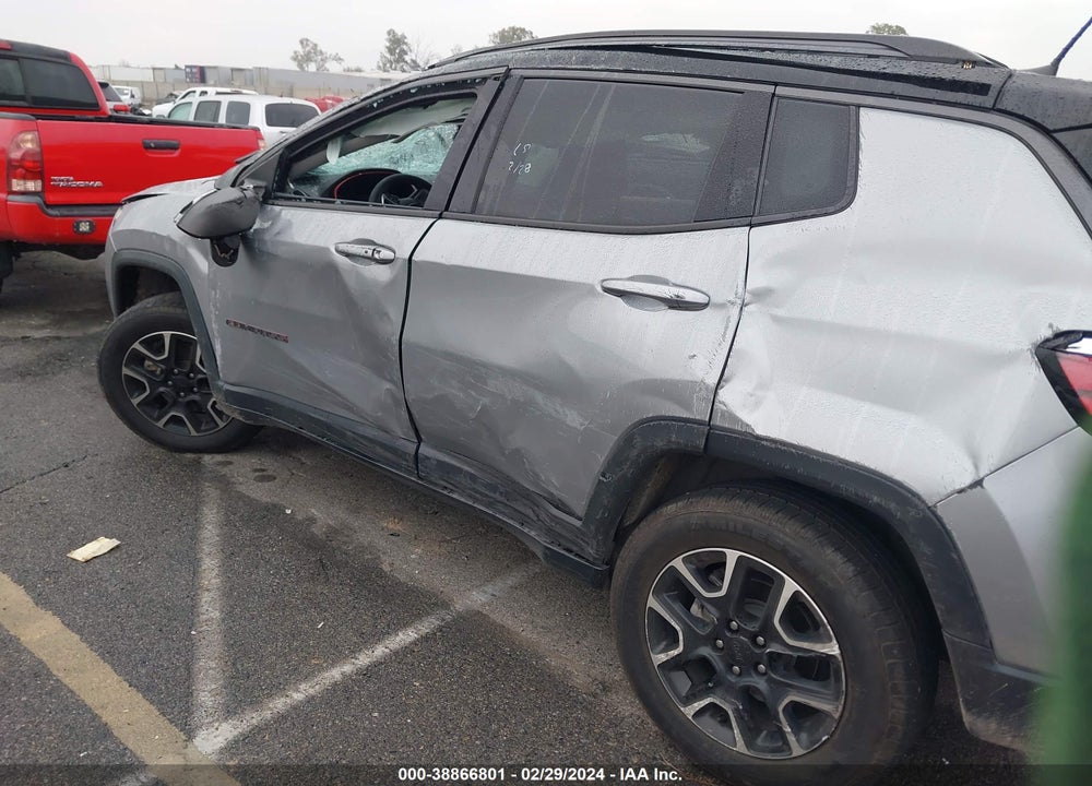 2021 JEEP COMPASS TRAILHAWK 4X4 VIN: 3C4NJDDB5MT564824