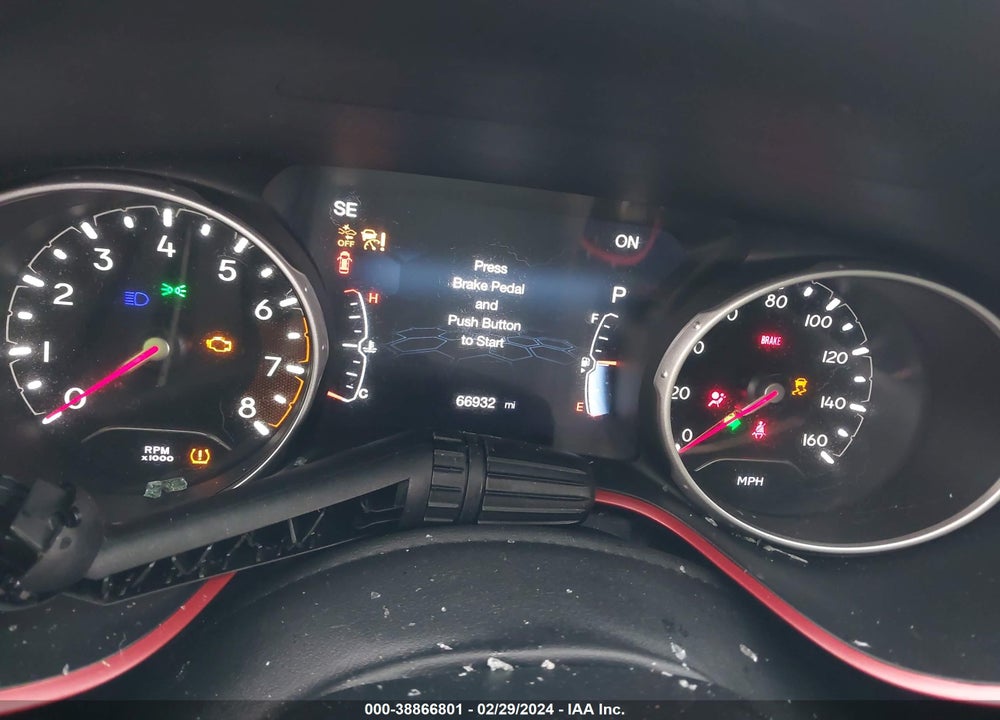2021 JEEP COMPASS TRAILHAWK 4X4 VIN: 3C4NJDDB5MT564824