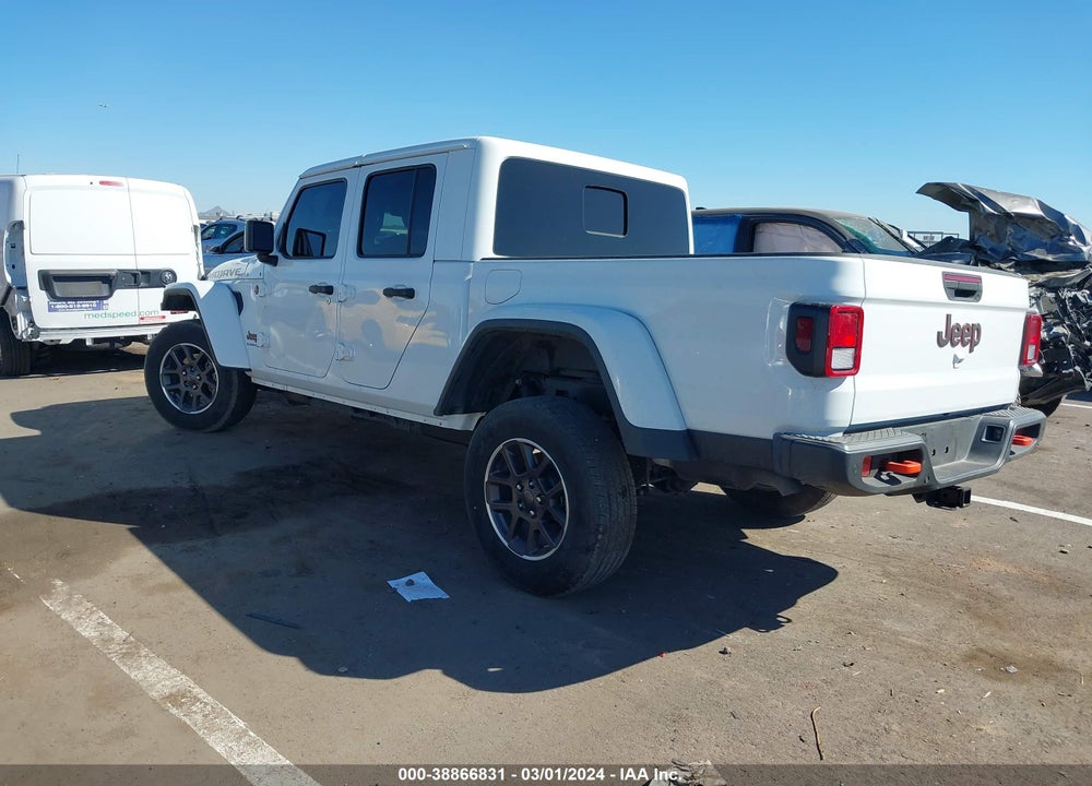 2021 JEEP GLADIATOR MOJAVE 4X4 VIN: 1C6JJTEG5ML594153