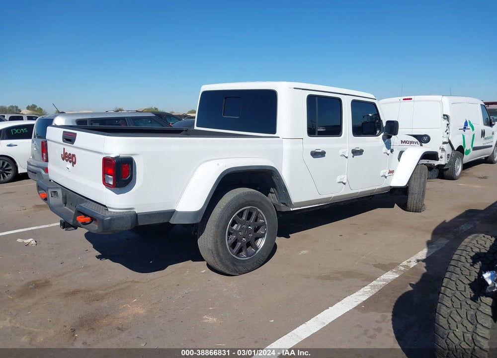 2021 JEEP GLADIATOR MOJAVE 4X4 VIN: 1C6JJTEG5ML594153