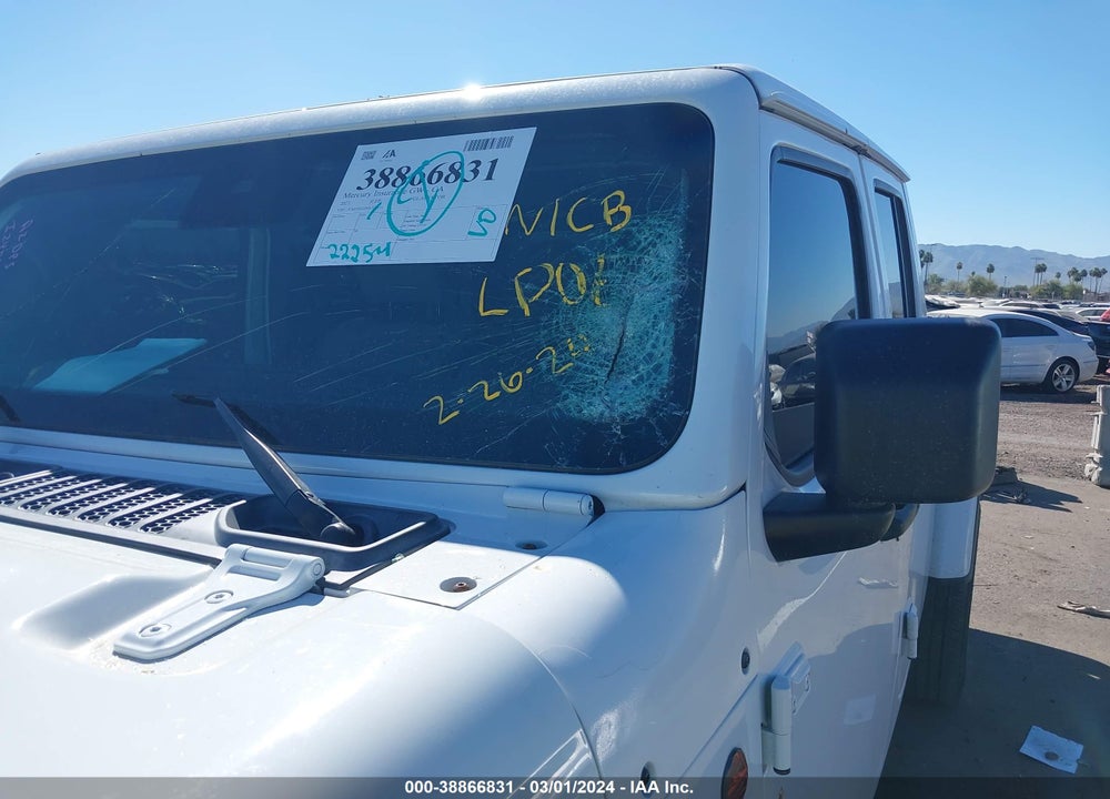 2021 JEEP GLADIATOR MOJAVE 4X4 VIN: 1C6JJTEG5ML594153