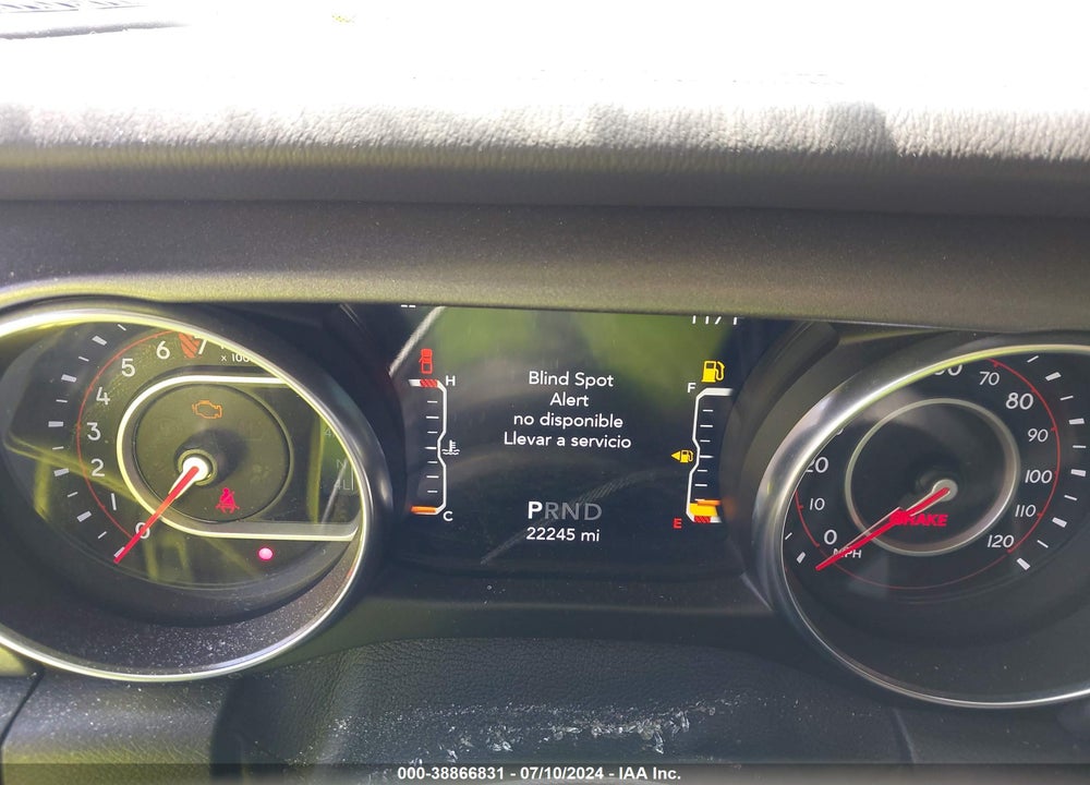 2021 JEEP GLADIATOR MOJAVE 4X4 VIN: 1C6JJTEG5ML594153