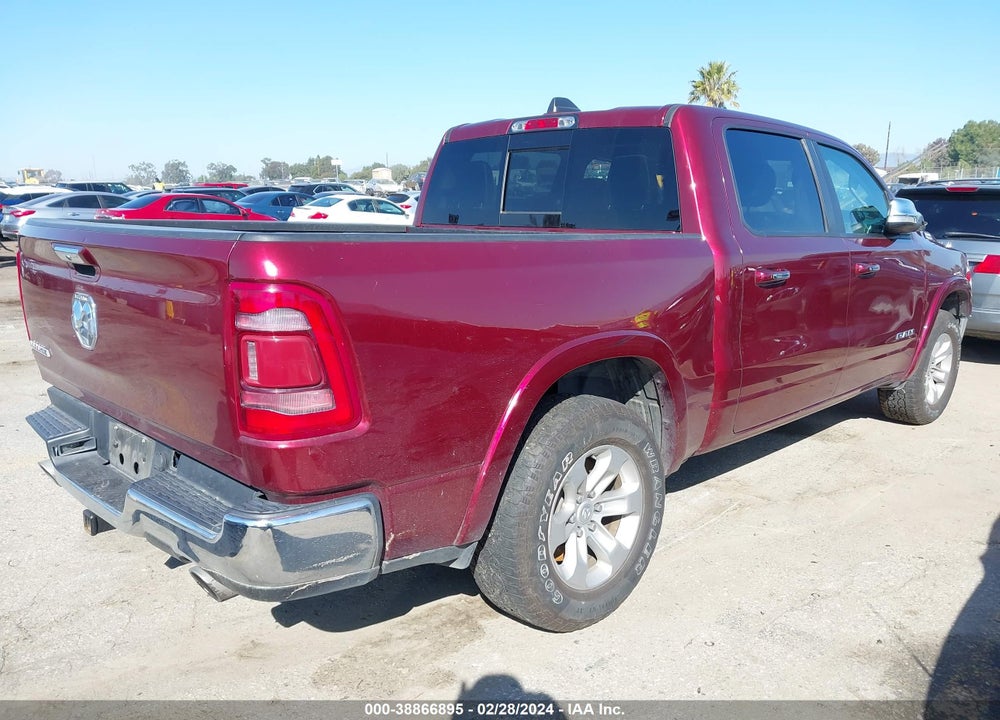 2020 RAM 1500 LAIE  4X2 5'7 BOX VIN: 1C6RREJT0LN305080