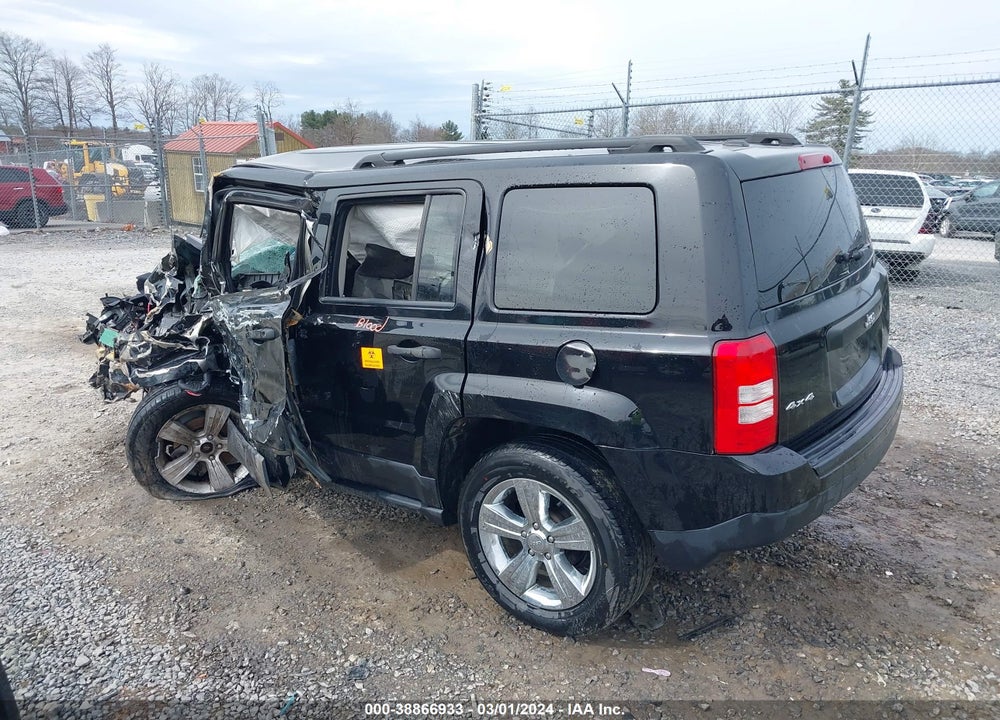 2017 JEEP PATRIOT SPORT 4X4 VIN: 1C4NJRBB5HD179369