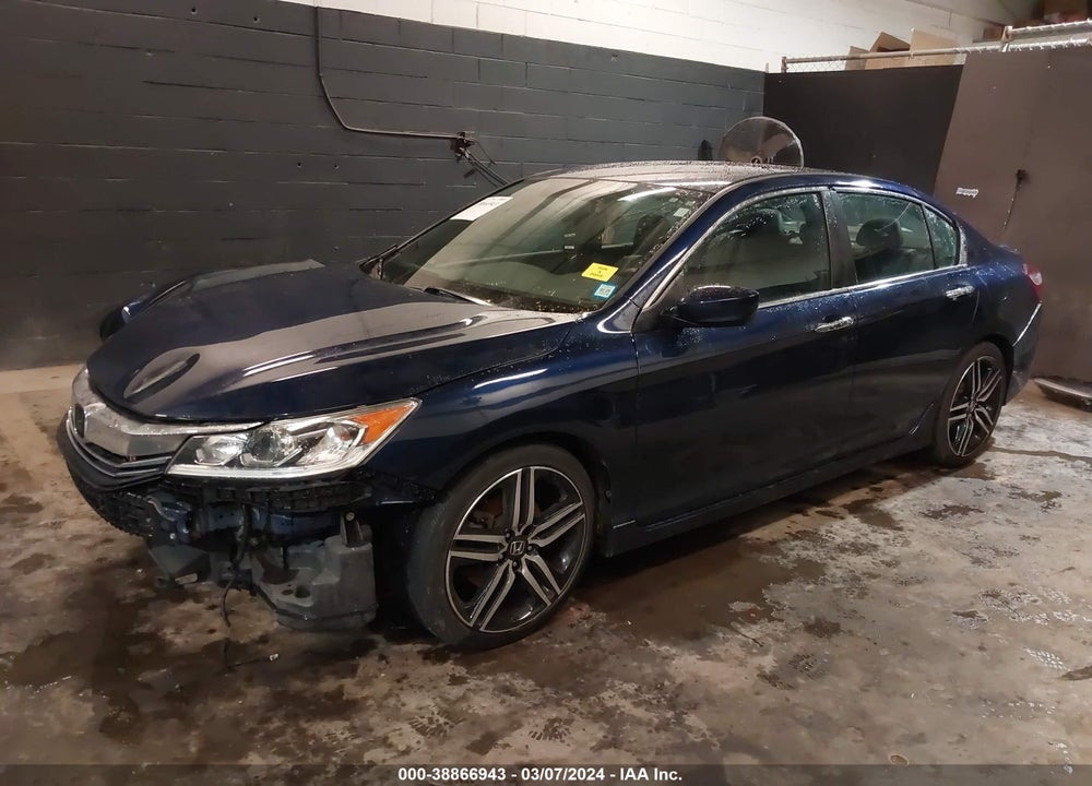 2017 HONDA ACCORD SPORT SE VIN: 1HGCR2F17HA141122
