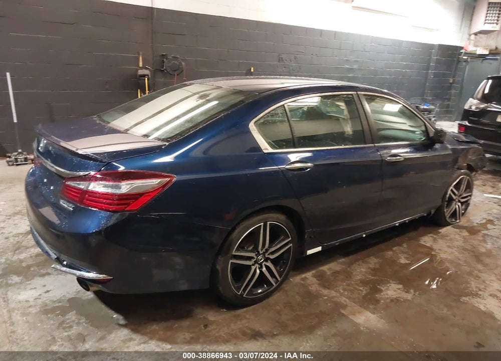 2017 HONDA ACCORD SPORT SE VIN: 1HGCR2F17HA141122