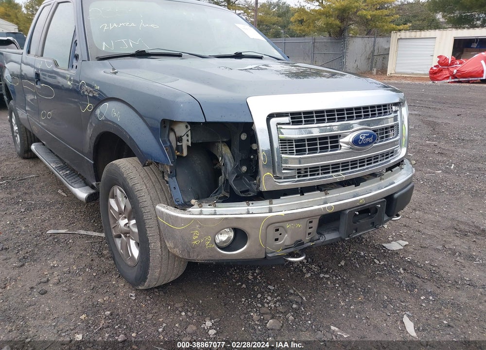 2013 FORD F-150 XLT VIN: 1FTFX1EF8DKD04678