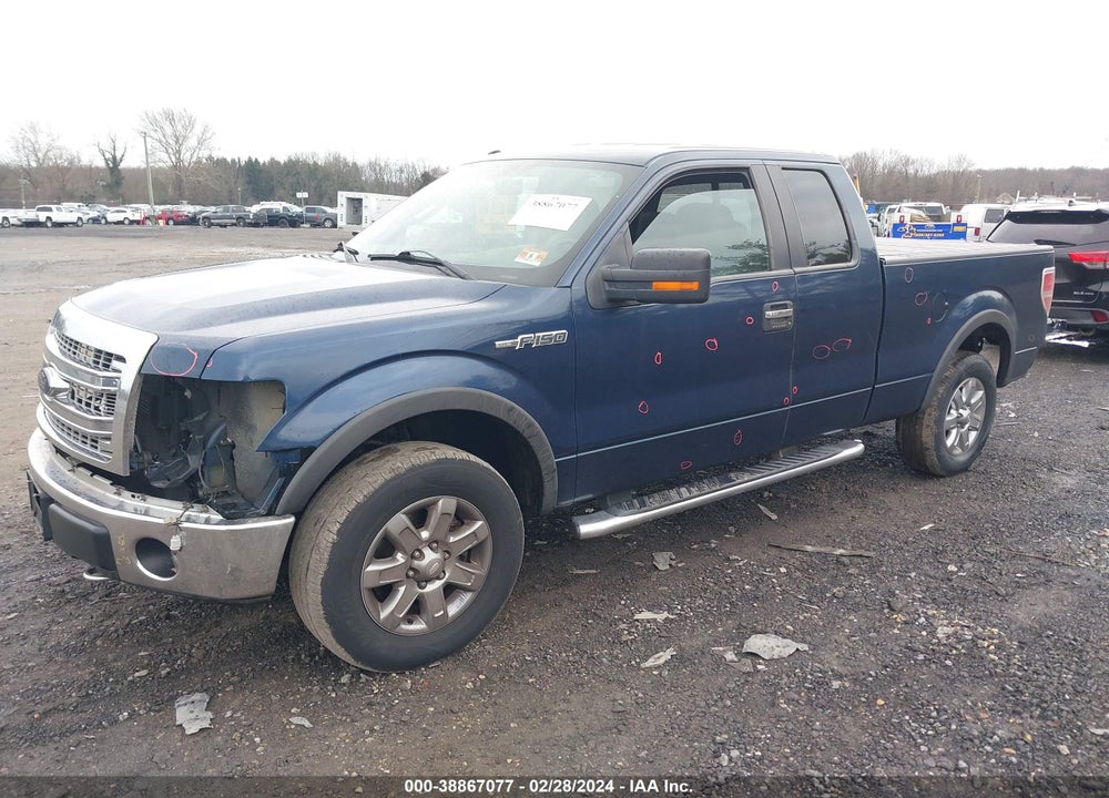2013 FORD F-150 XLT VIN: 1FTFX1EF8DKD04678
