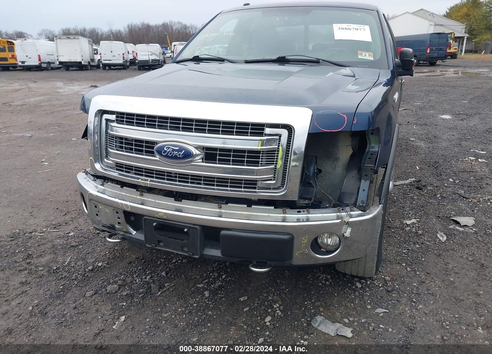 2013 FORD F-150 XLT VIN: 1FTFX1EF8DKD04678