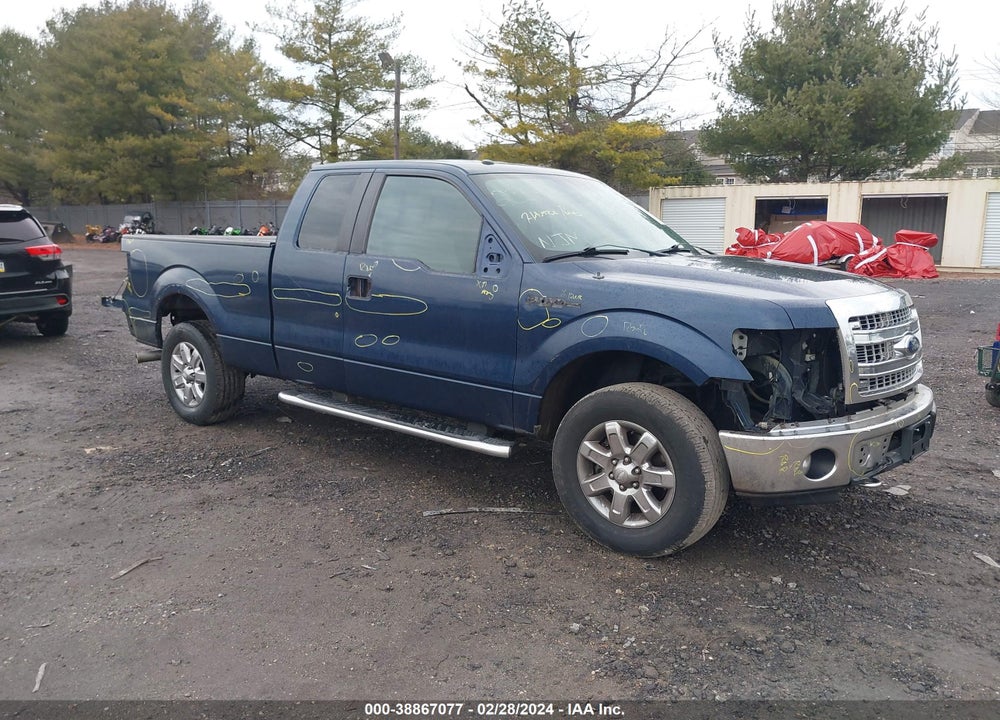 2013 FORD F-150 XLT VIN: 1FTFX1EF8DKD04678