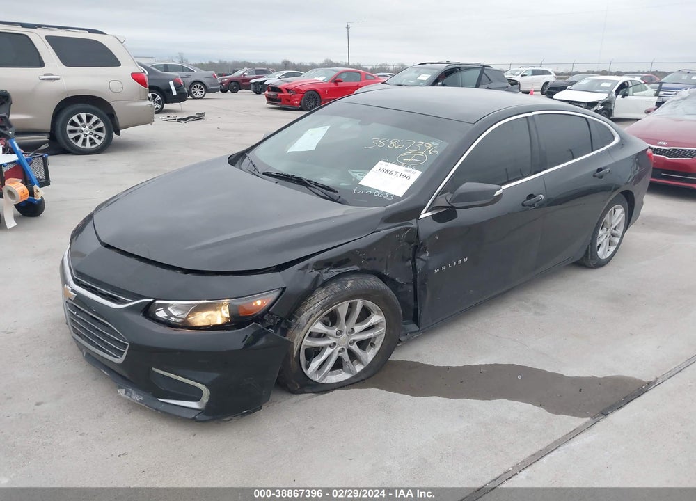 2018 CHEVROLET MALIBU LT VIN: 1G1ZD5ST5JF240653