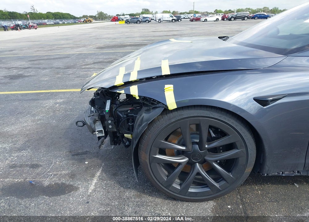 2023 TESLA MODEL S DUAL MOTOR ALL-WHEEL DRIVE/STANDARD RANGE VIN: 5YJSA1E54PF521783