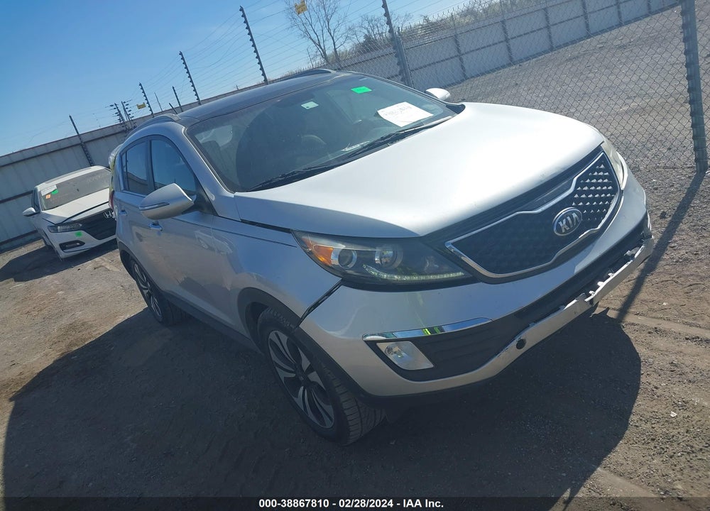 2013 KIA SPORTAGE SX VIN: KNDPC3A64D7408072
