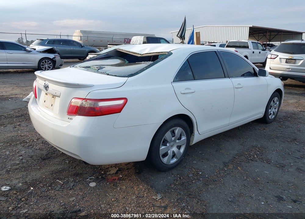 2007 TOYOTA CAMRY LE VIN: 4T4BE46K97R004837