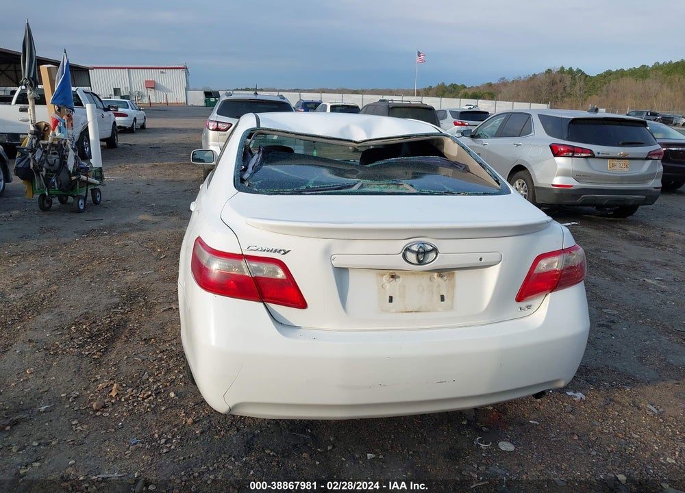2007 TOYOTA CAMRY LE VIN: 4T4BE46K97R004837