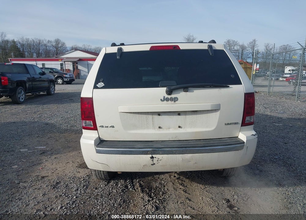 2005 JEEP GRAND CHEROKEE LIMITED VIN: 1J4HR58N55C588810