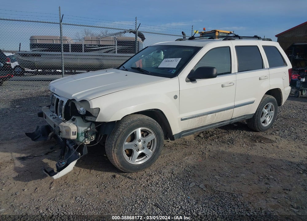 2005 JEEP GRAND CHEROKEE LIMITED VIN: 1J4HR58N55C588810