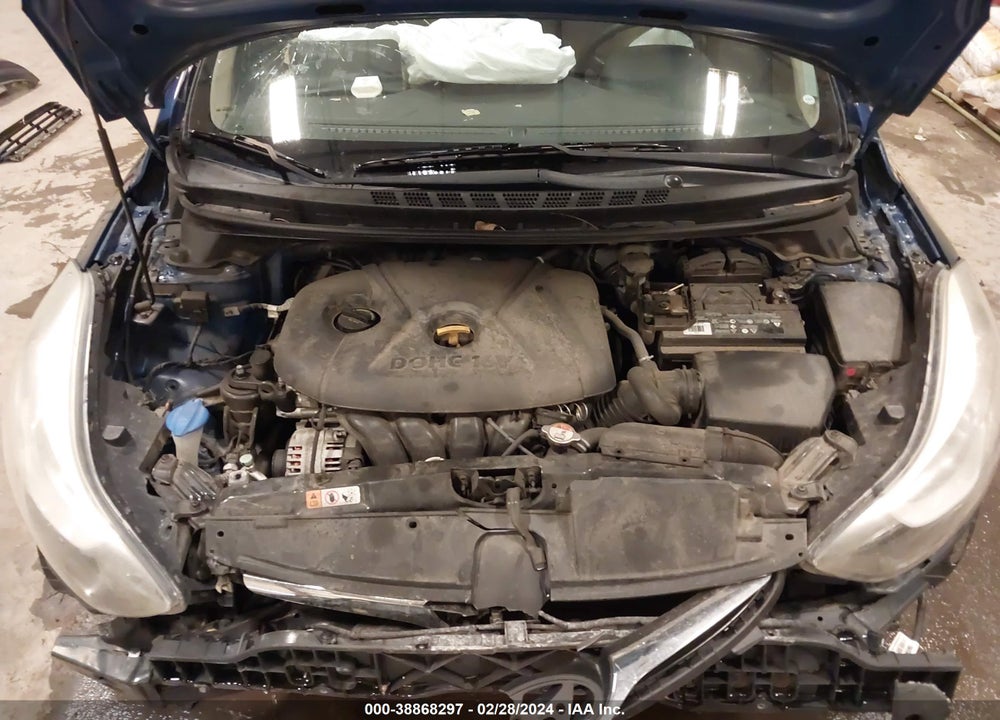 2016 HYUNDAI ELANTRA SE VIN: 5NPDH4AE5GH722234