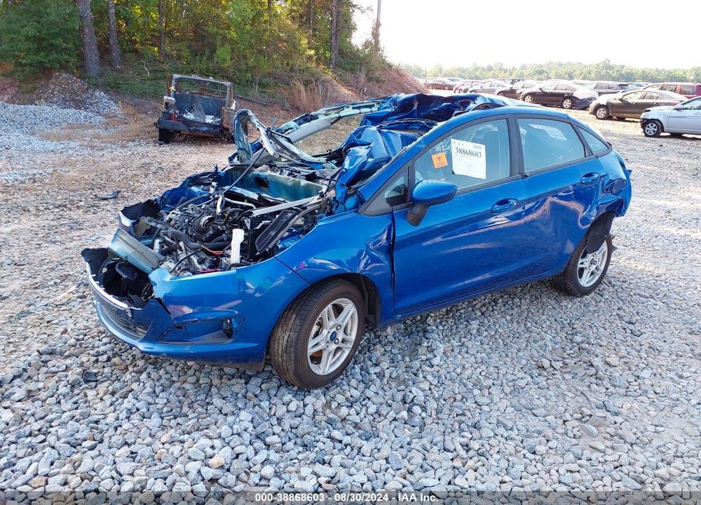 2019 FORD FIESTA VIN: 3FADP4BJ2KM144360