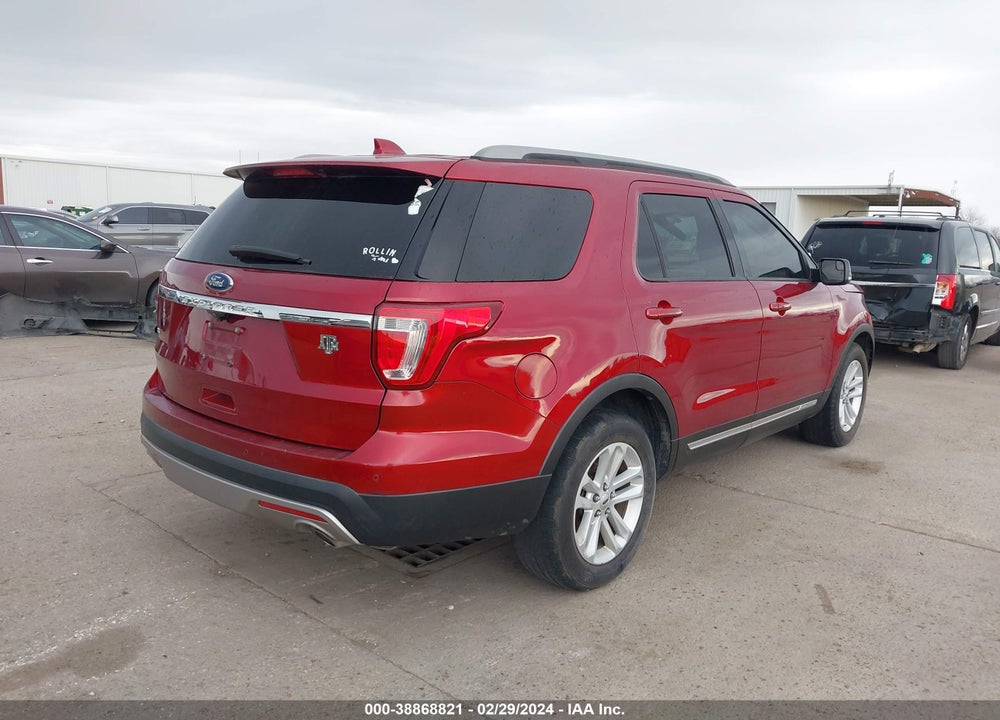 2017 FORD EXPLORER XLT VIN: 1FM5K7D88HGD86058