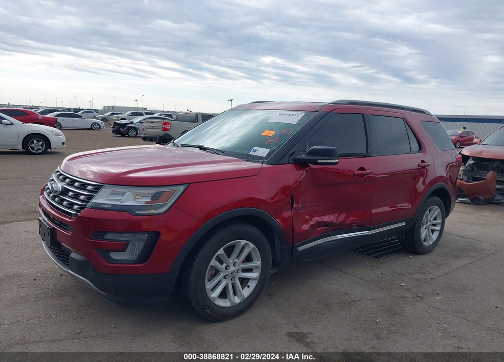 2017 FORD EXPLORER XLT VIN: 1FM5K7D88HGD86058