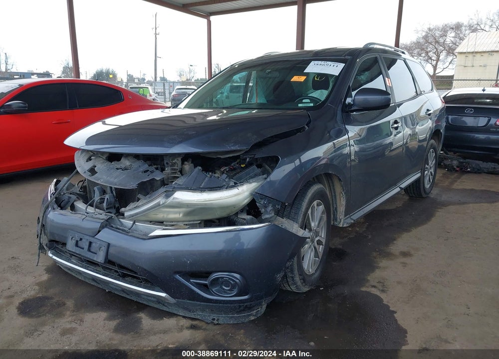2013 NISSAN PATHFINDER SV VIN: 5N1AR2MN7DC606035
