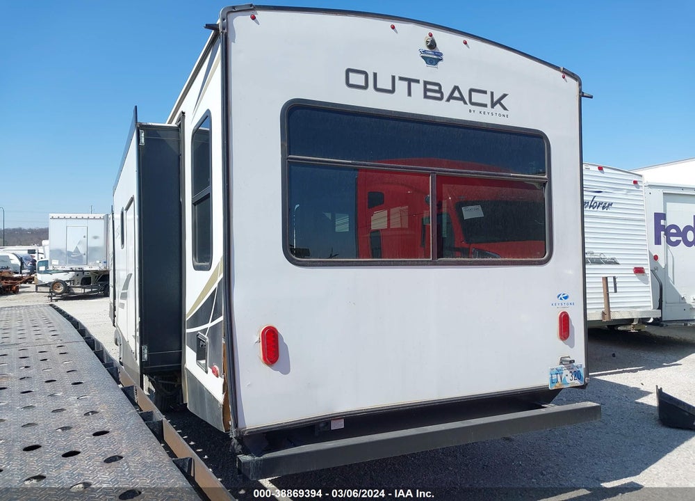 2021 KEYSTONE OUTBACK M-328 RL VIN: 4YDT32822MB455753