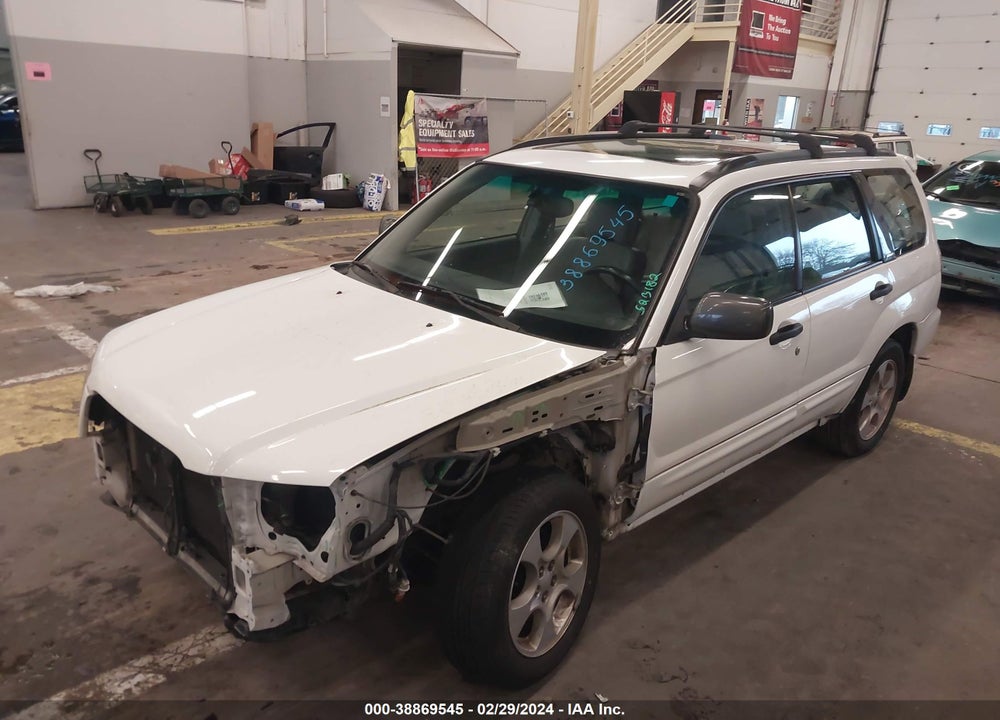 2004 SUBARU FORESTER 2.5XS VIN: JF1SG65654H718581