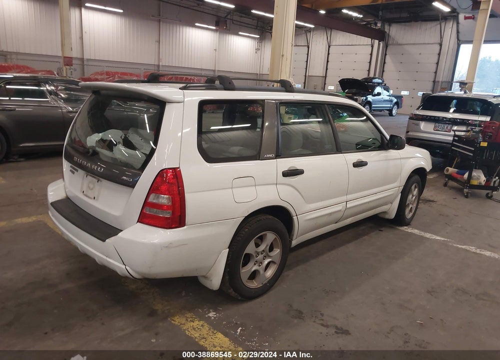 2004 SUBARU FORESTER 2.5XS VIN: JF1SG65654H718581