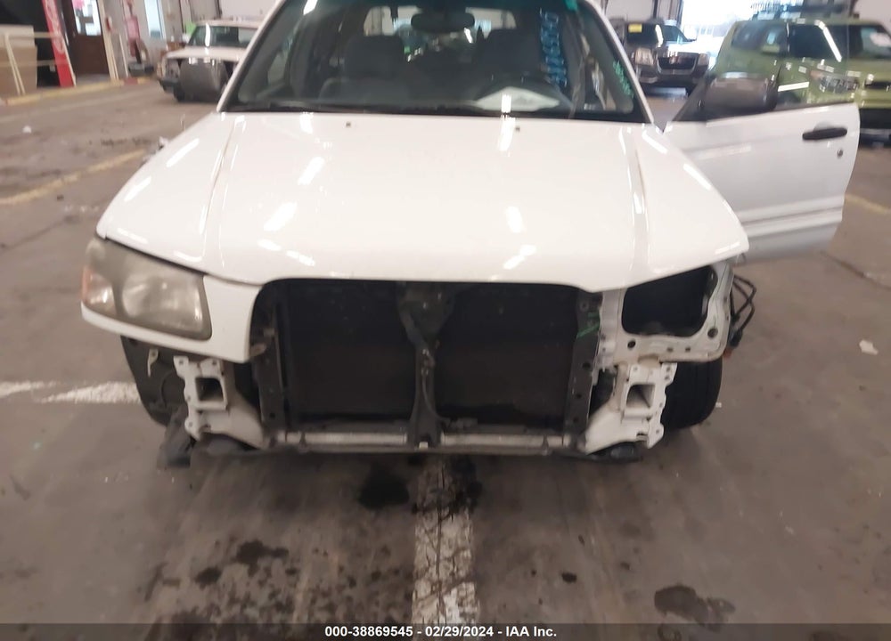 2004 SUBARU FORESTER 2.5XS VIN: JF1SG65654H718581