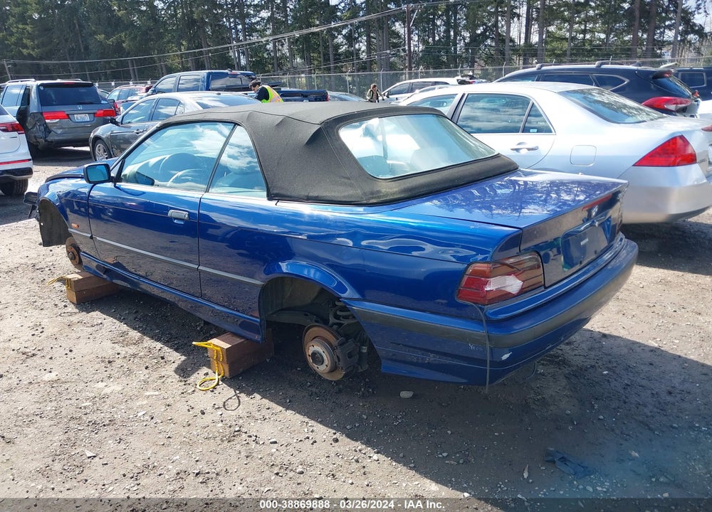 1998 BMW 328IC VIN: WBABK8328WEY87922