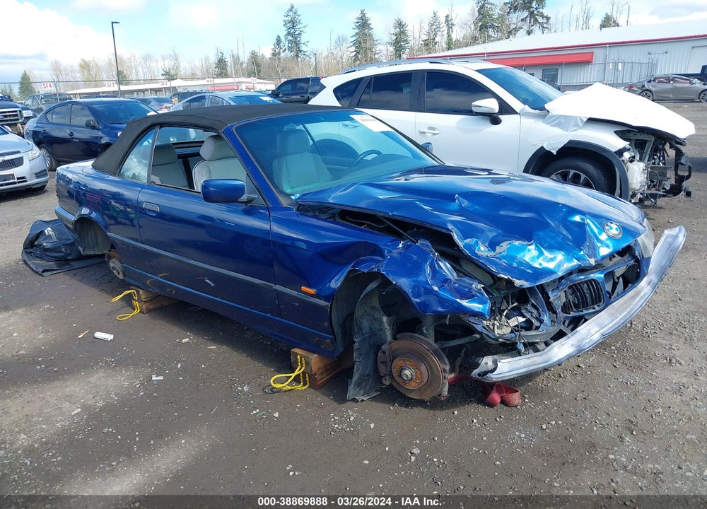 1998 BMW 328IC VIN: WBABK8328WEY87922