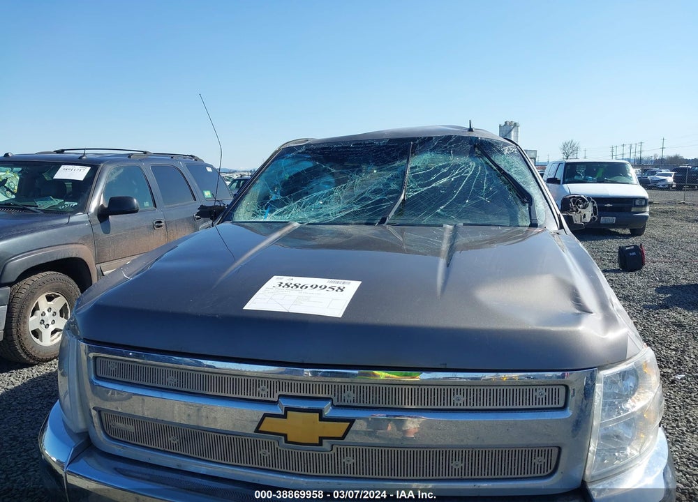 2013 CHEVROLET SILVERADO 1500 LT VIN: 3GCPKSE73DG138563