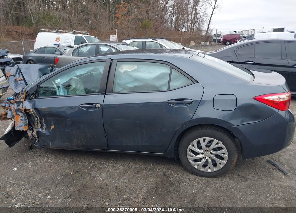 2017 TOYOTA COROLLA LE VIN: 2T1BURHE5HC909421