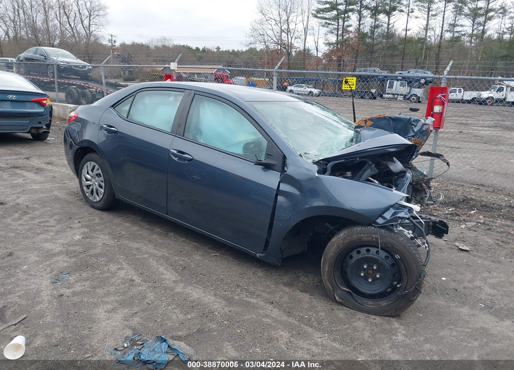 2017 TOYOTA COROLLA LE VIN: 2T1BURHE5HC909421