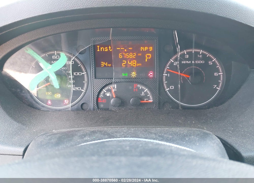 2019 RAM PROMASTER 2500 HIGH ROOF 159 WB VIN: 3C6TRVDG7KE520821