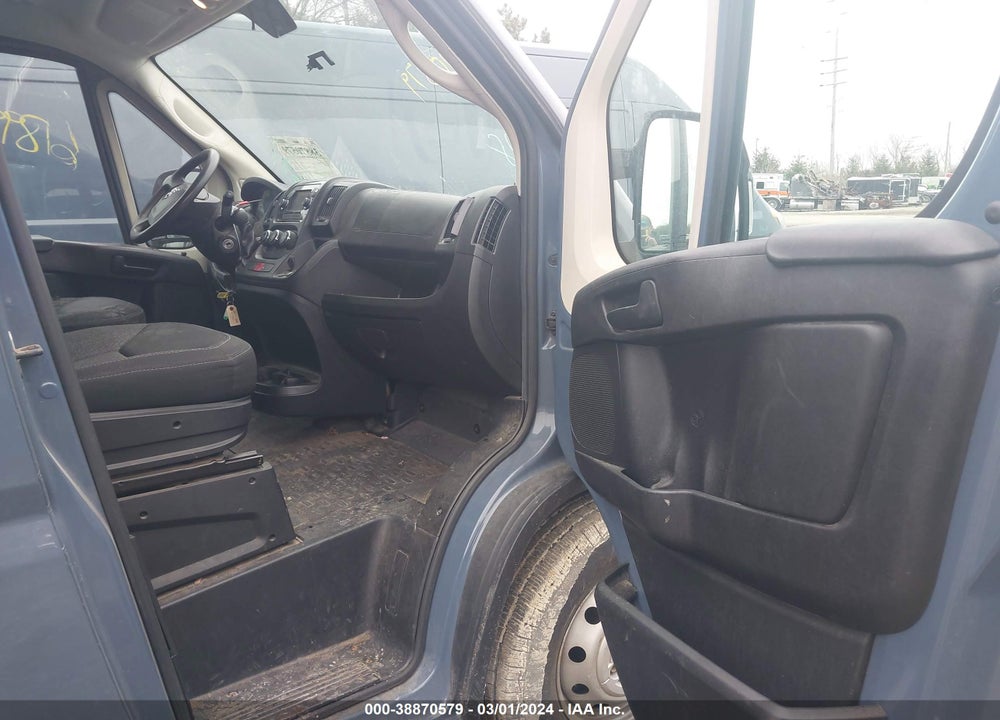 2019 RAM PROMASTER 3500 CARGO VAN HIGH ROOF 159 WB EXT VIN: 3C6URVJG5KE558671